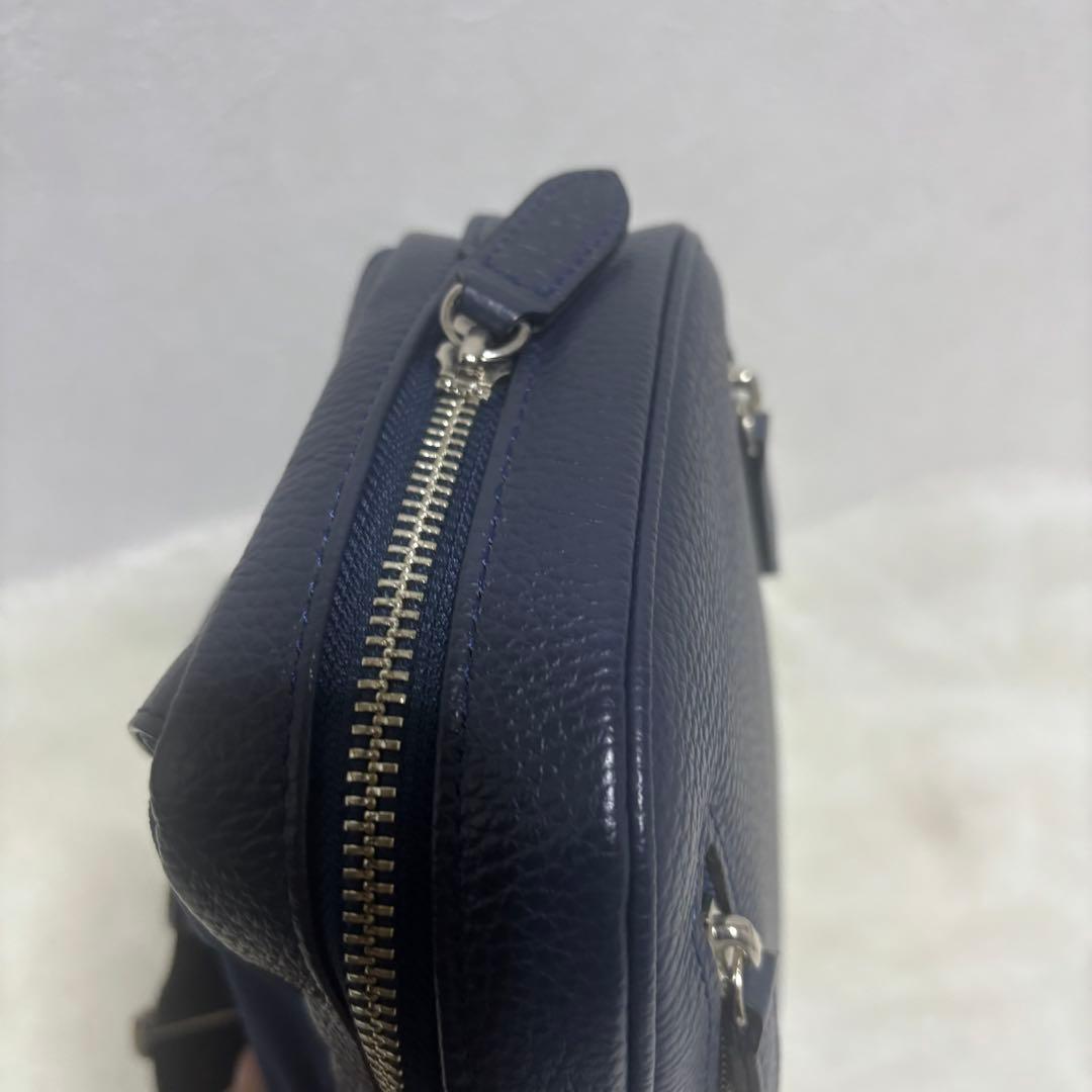 現行 未使用級】サムソナイト ホクストン ボディバッグ ネイビー