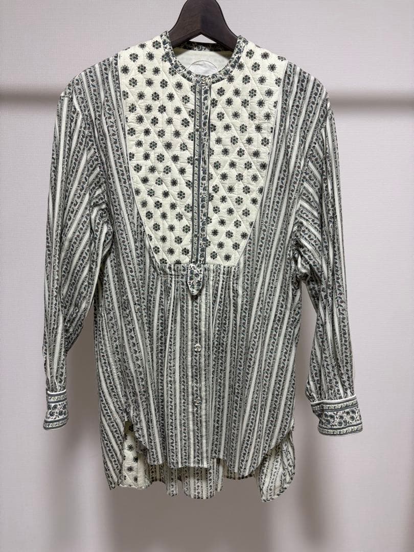 Pheeta Frances シャツ インド綿 キルティング