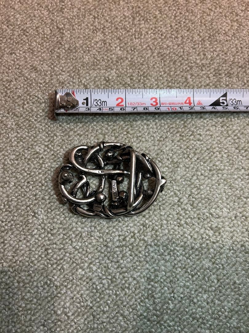 ELLIOT RHODESのベルトのバックル スカルとバラ - メルカリ