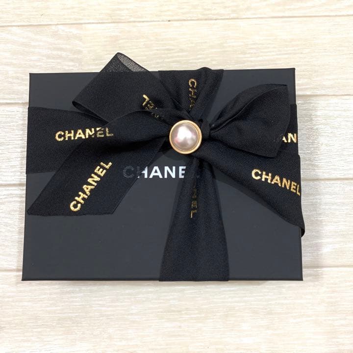 CHANEL シャネル 空箱 ショッパー リボン パール - メルカリ