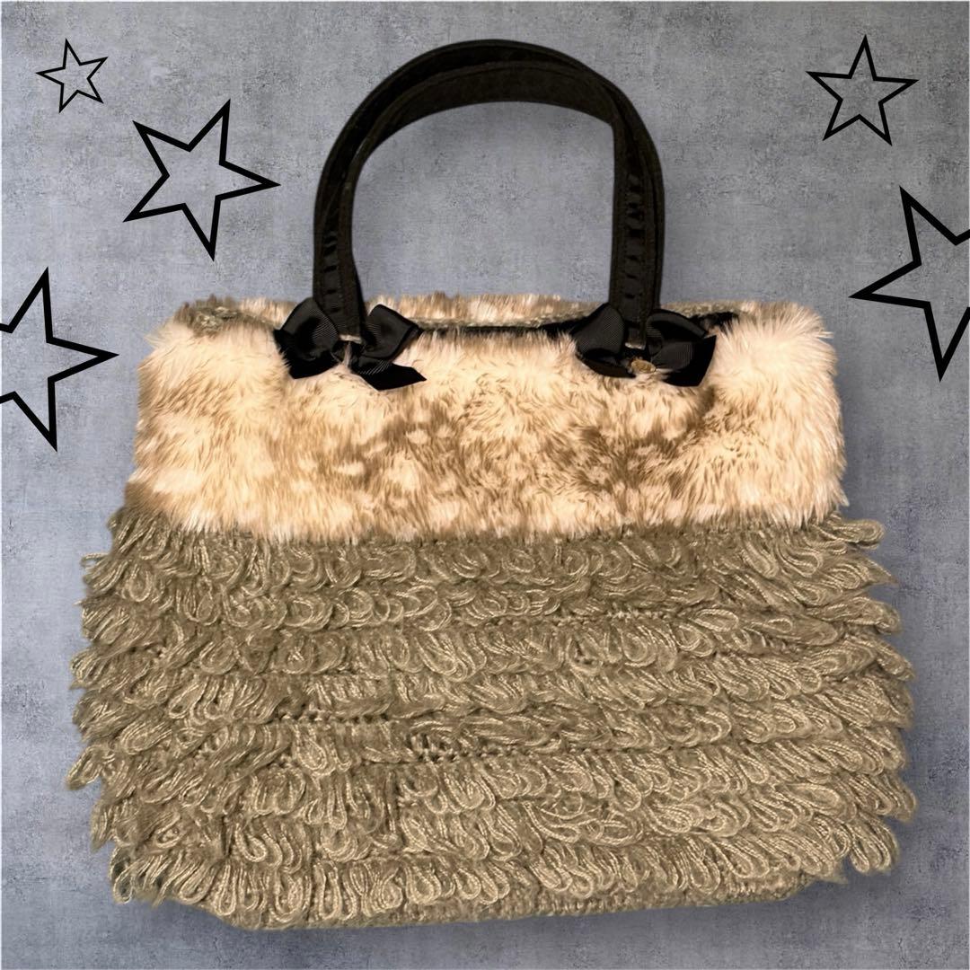 フェアリーグランジ森ガールバンビ柄姫ギャル平成トートバッグA4 y2k