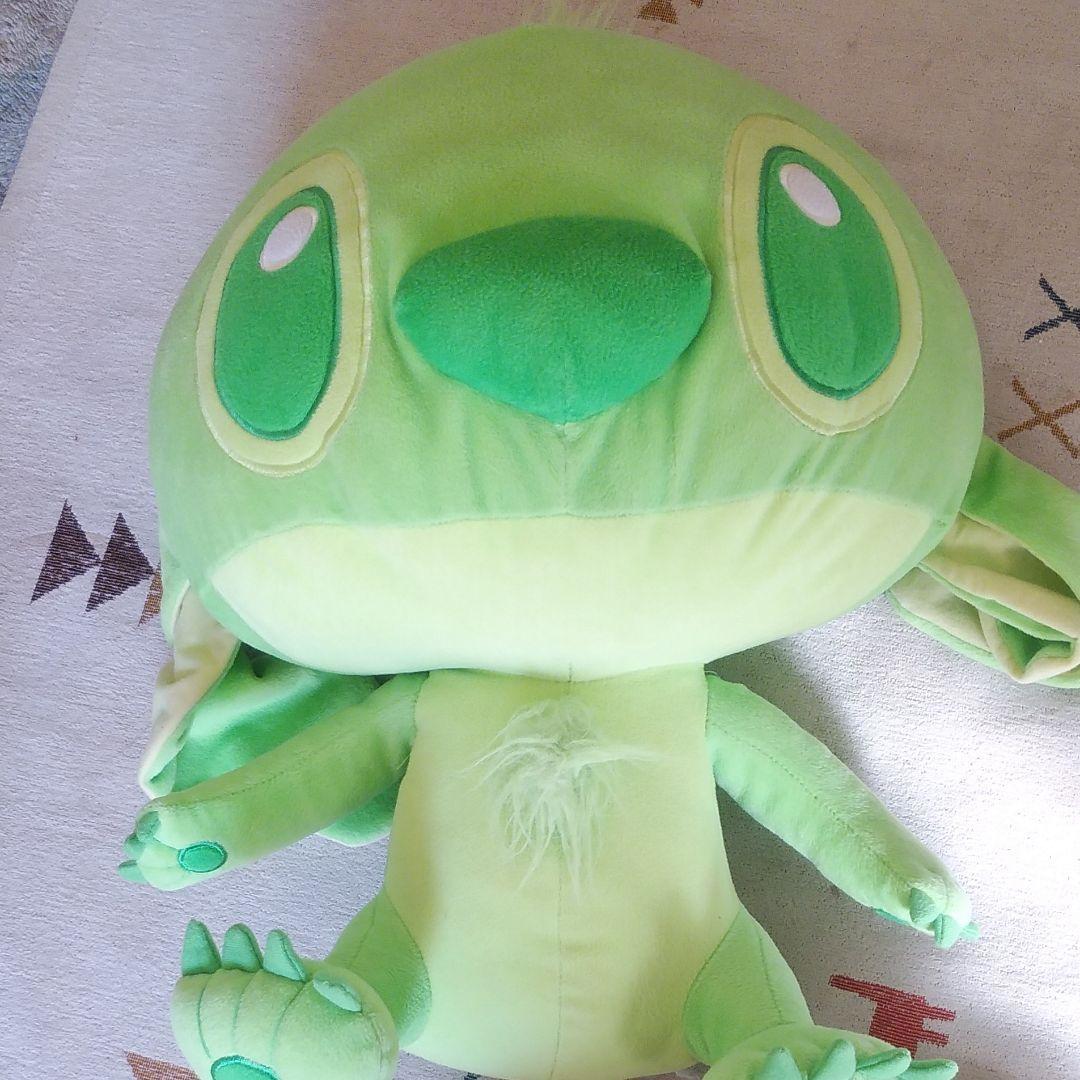スティッチ ぬいぐるみ グリーン 緑 - メルカリ
