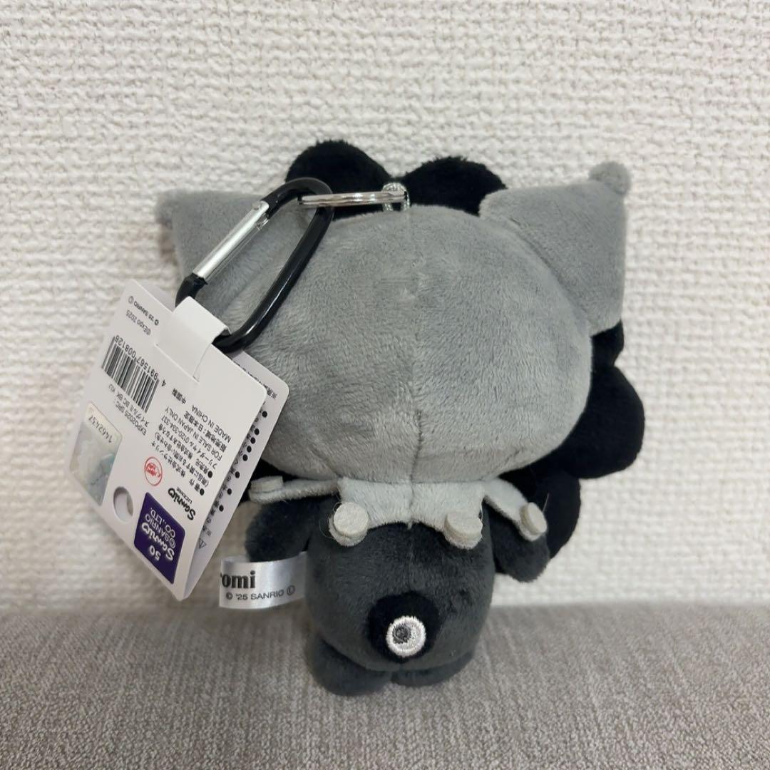 サンリオ ミャクミャクなりきりぬいぐるみ(BC)ブラック カラビナ付き
