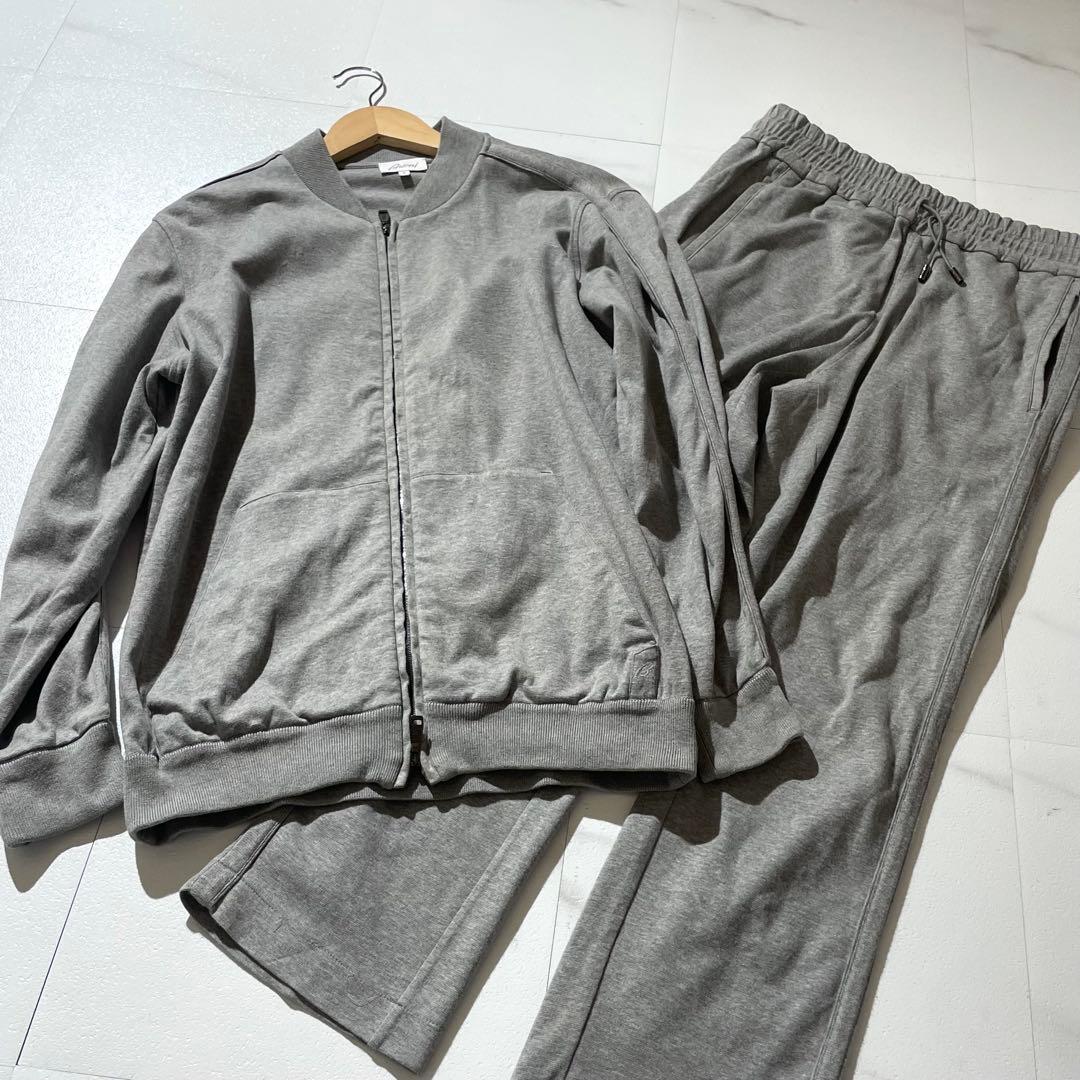 入手困難✨ ブリオーニ Sサイズ セットアップ ジャージ ジャケット グレー
