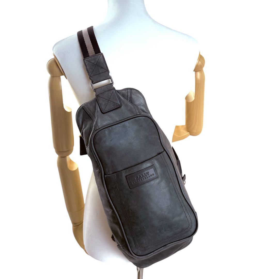 BALLY バリー トレインスポッティング レザー ボディバッグ スリング