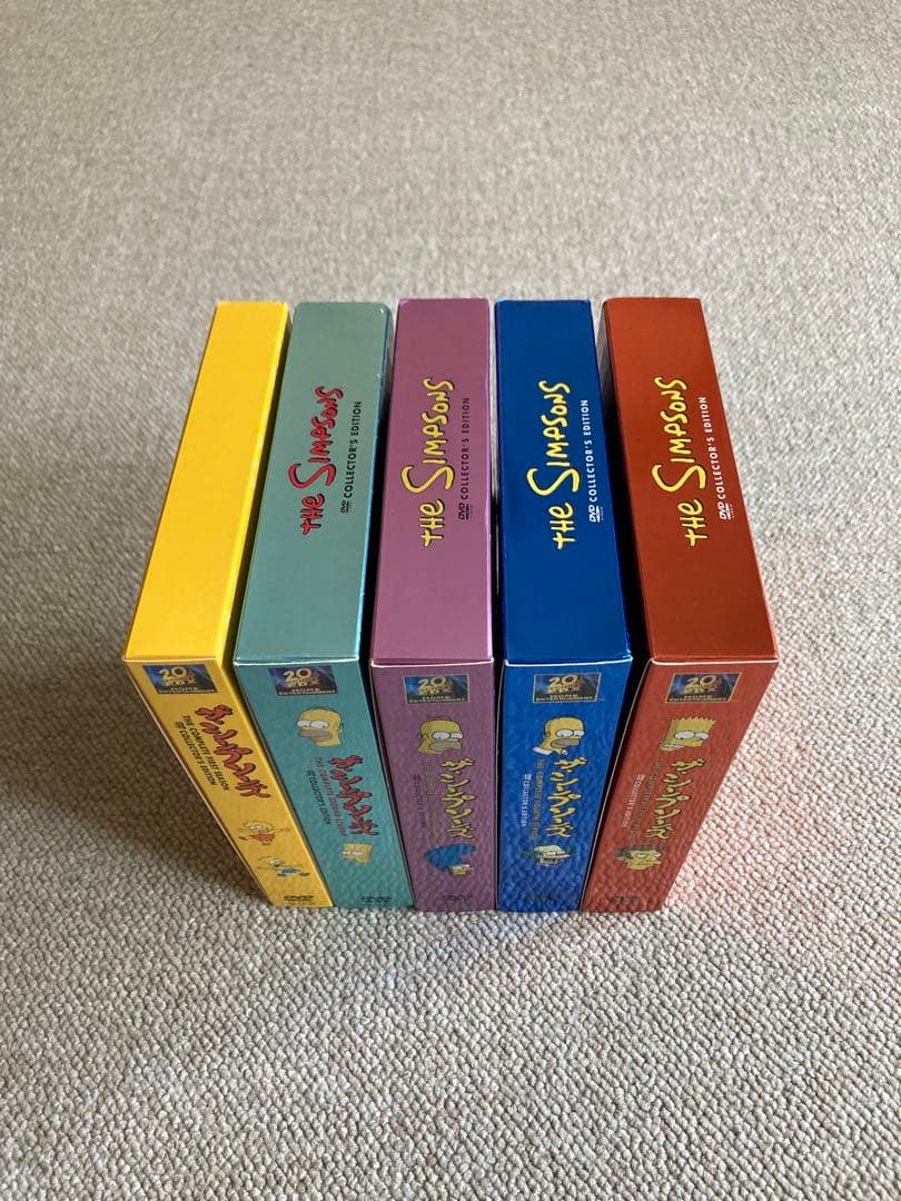 ザ・シンプソンズ DVDシーズン1-5 コレクターズエディション 日本語