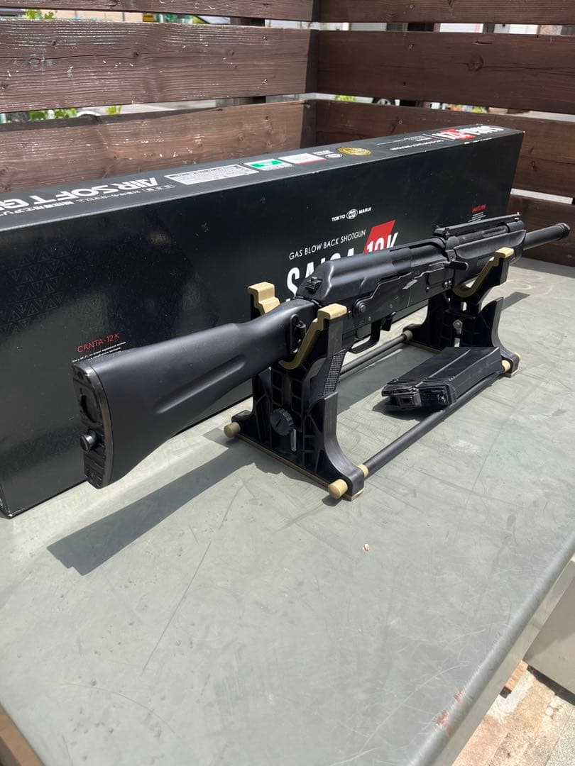 東京マルイ SAIGA-12K ガスガン ブラック 美品