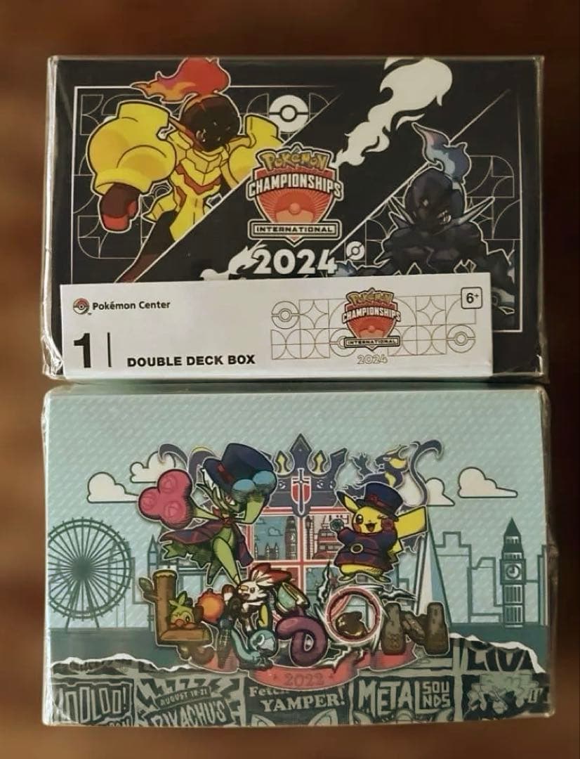 ポケモン 2024 EUIC 2022 WCS デッキケース 2個セット 海外