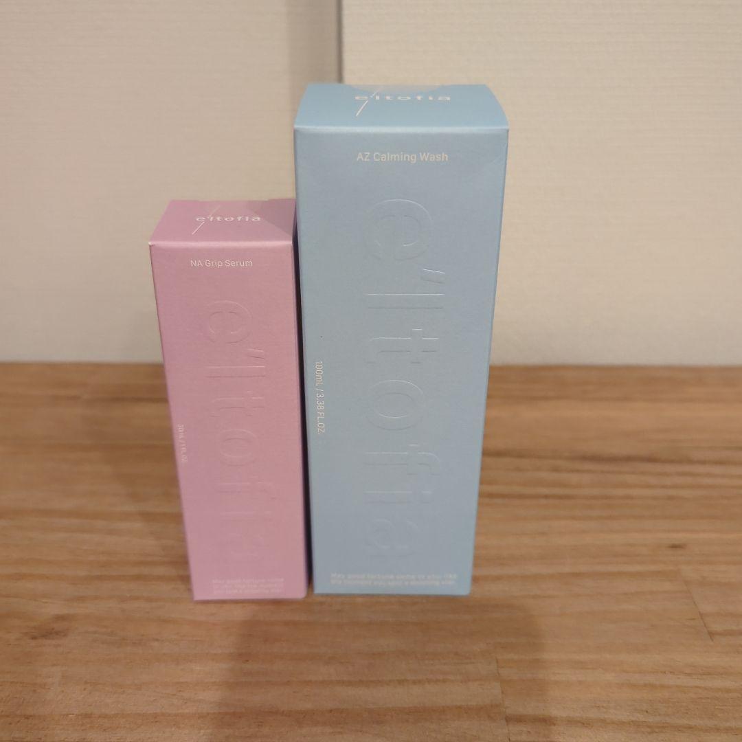 未使用エルトフィア洗顔料美容液 新品未使用】e'ltofia エルトフィア 洗顔 美容液 カームグリップツイン