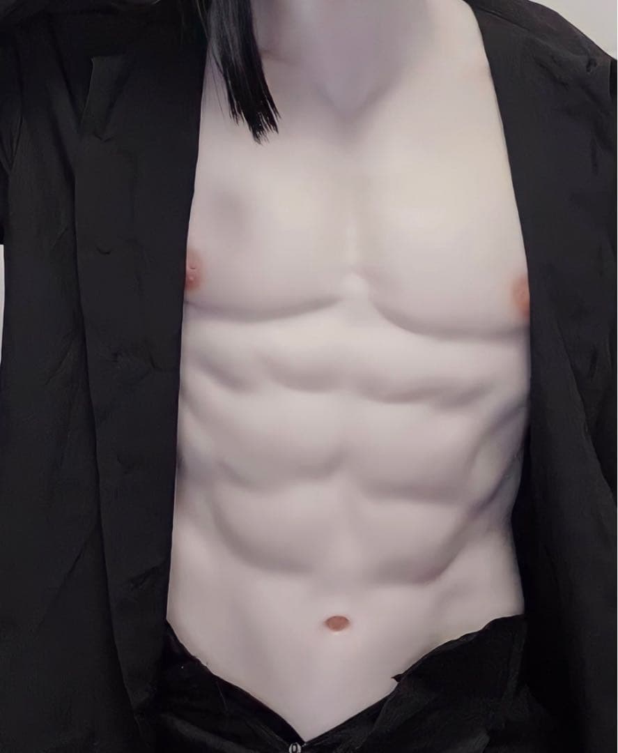 筋肉スーツ ボディスーツ シリコン コスプレ 筋肉 Sサイズ HUWAHUWA