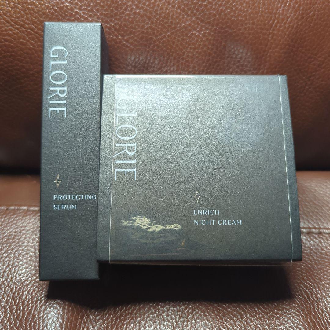 GLORIE 保護セラム30g& ナイトクリーム50g セット