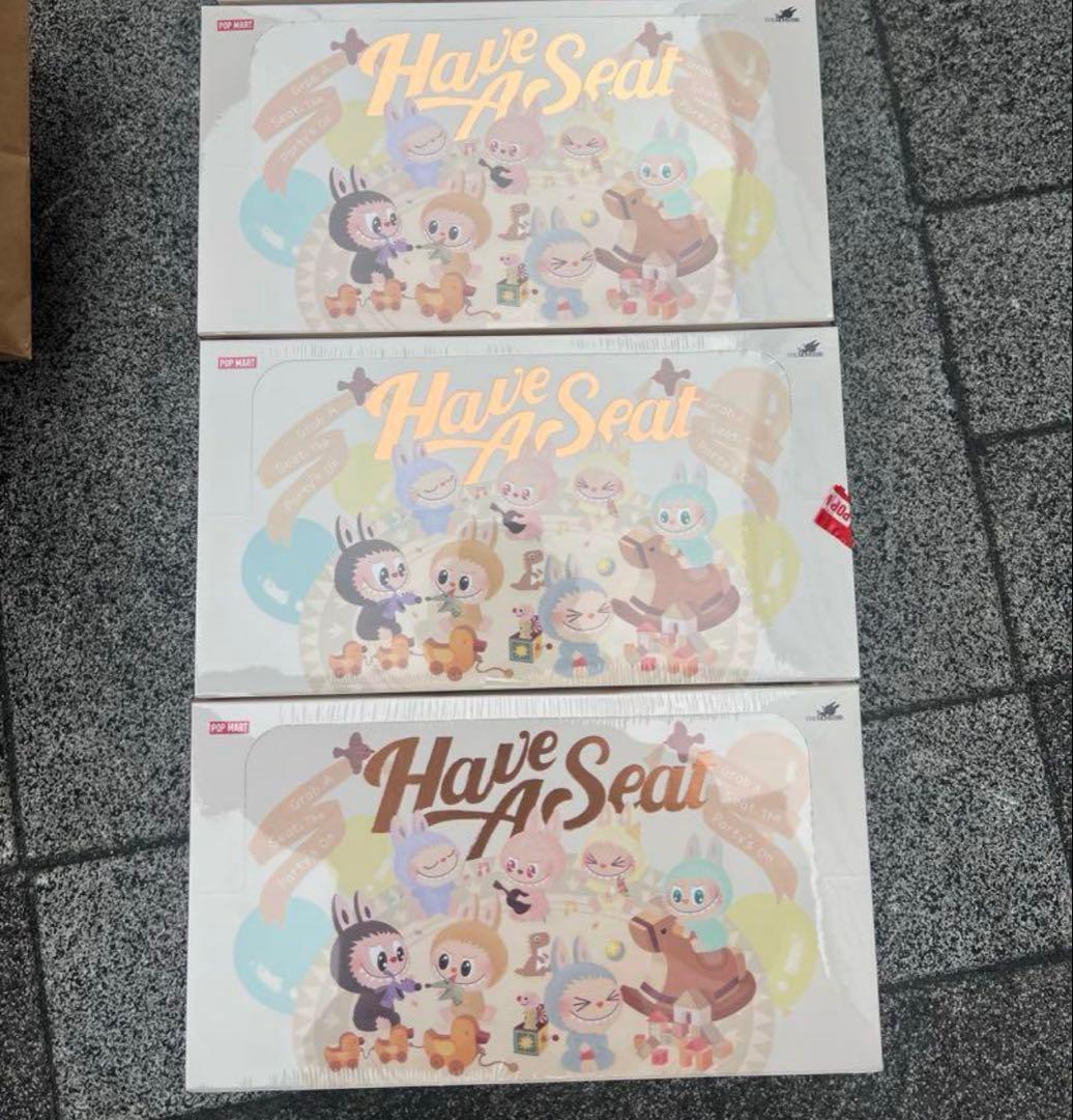 LABUBU THE MONSTERS Have a Seat 3セット