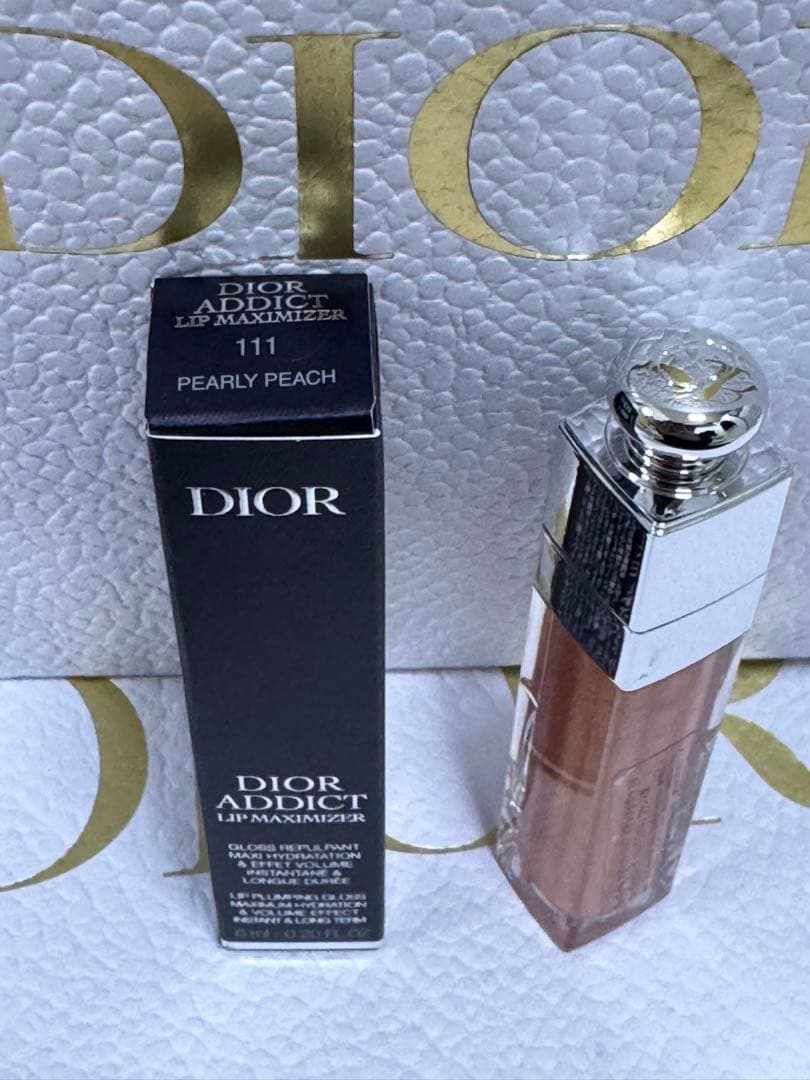 ディオール アディクト リップ マキシマイザー 111 パーリー ピーチ