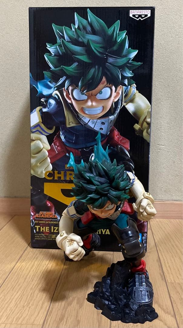 ヒロアカ SMSP 海外正規品 クロニクル 緑谷出久 デク フィギュア