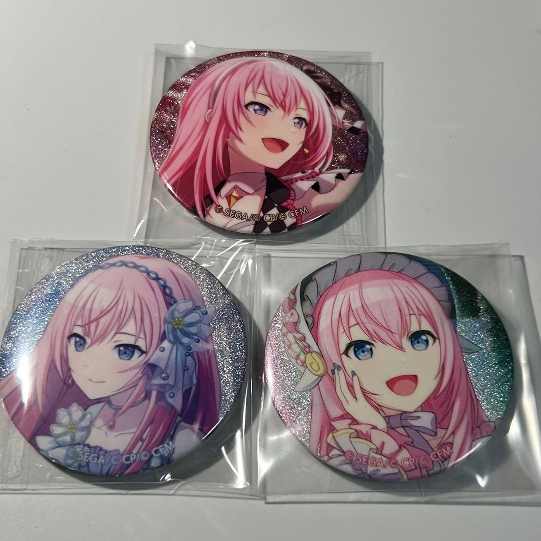 4b 5a グリッター缶バッジ 巡音ルカ - メルカリ