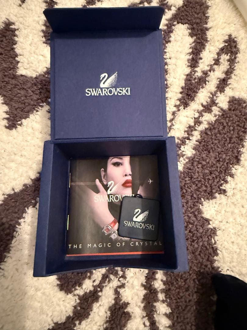 しゃもてぃ様専用】Swarovski 時計 スワロフスキー クリスタル箱付き