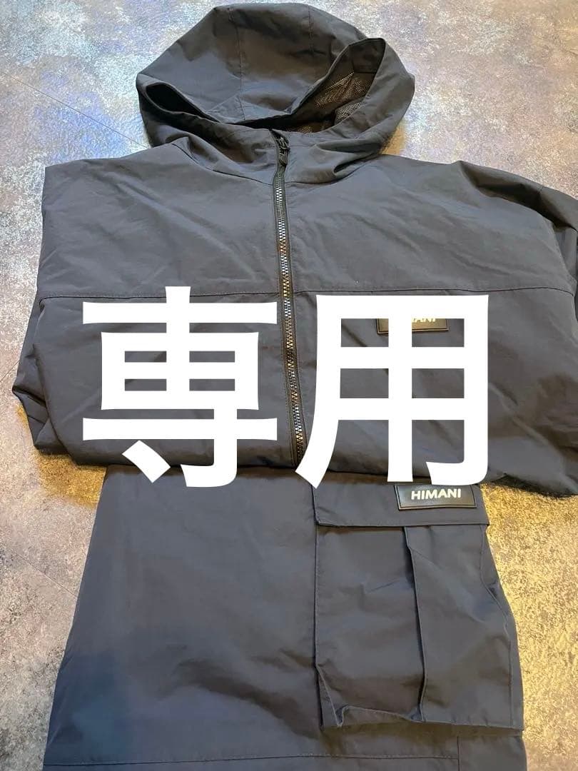 HIMANI ハイマニスマニア　ウェア　セットアップ HIMANI スノーボードウェア上下セット オリーブグリーン ハイマス