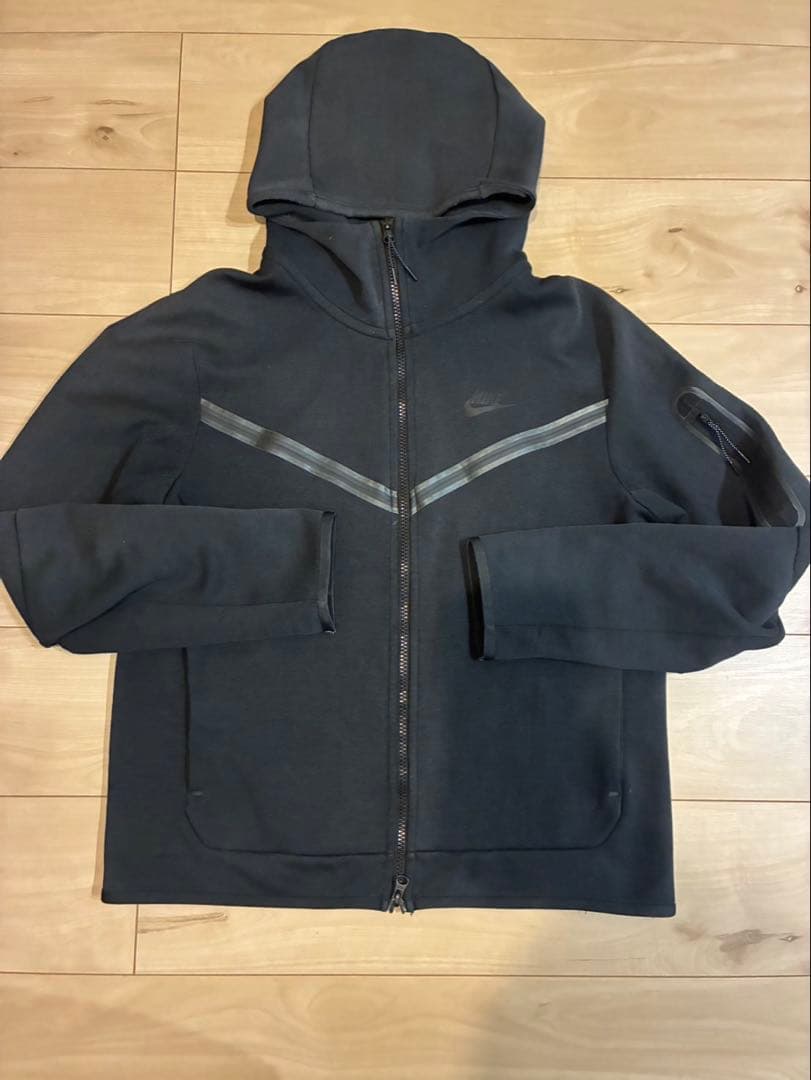 ナイキテックフリース セットアップ 上下 Mサイズ ブラック 黒タグ