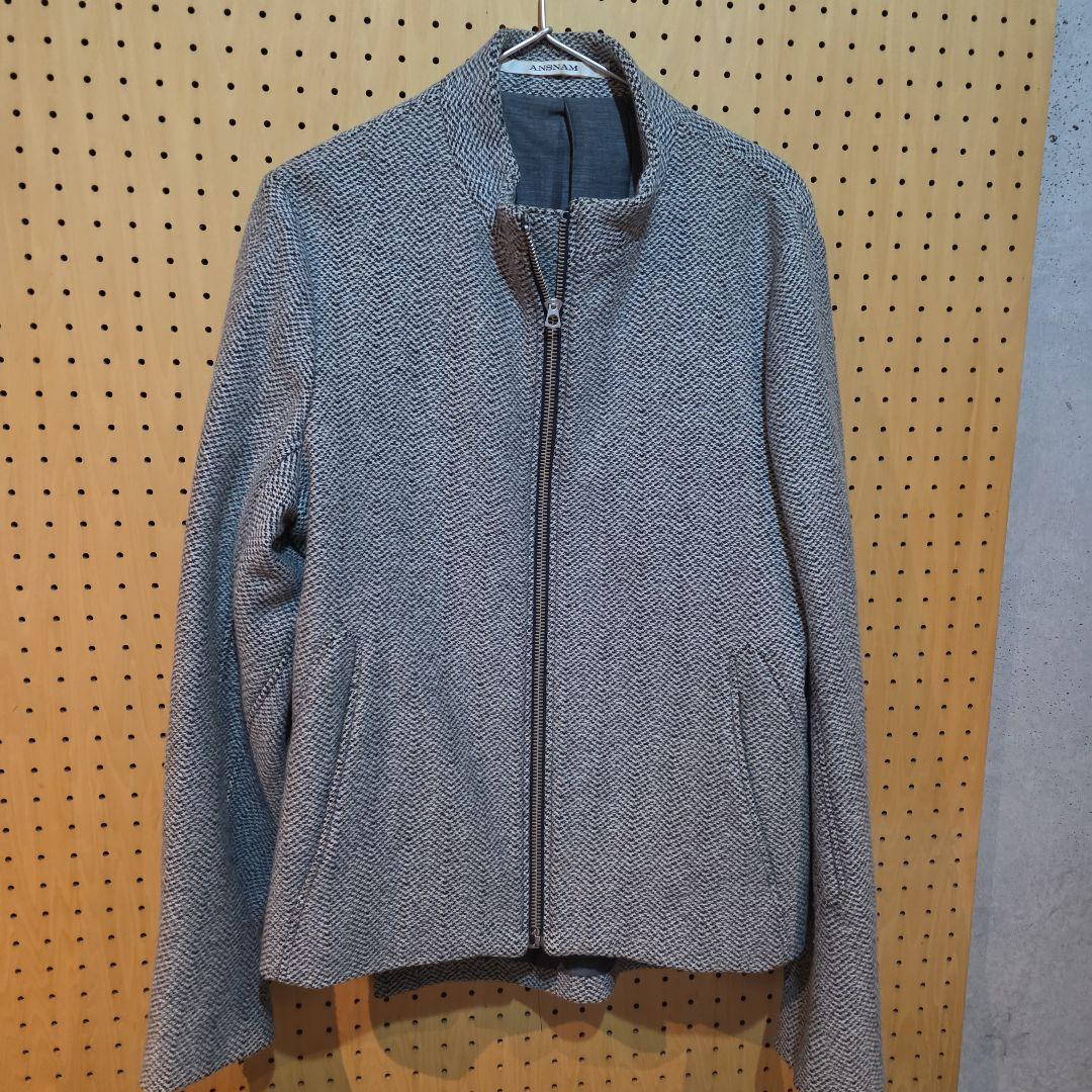 ANSNAM コート　カシミア３０%混合
