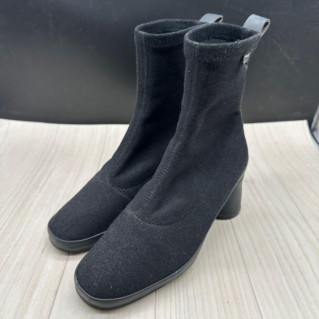 【CAMPER】カンペール 36 ニットソックスブーツ ブラック ゴアテックス