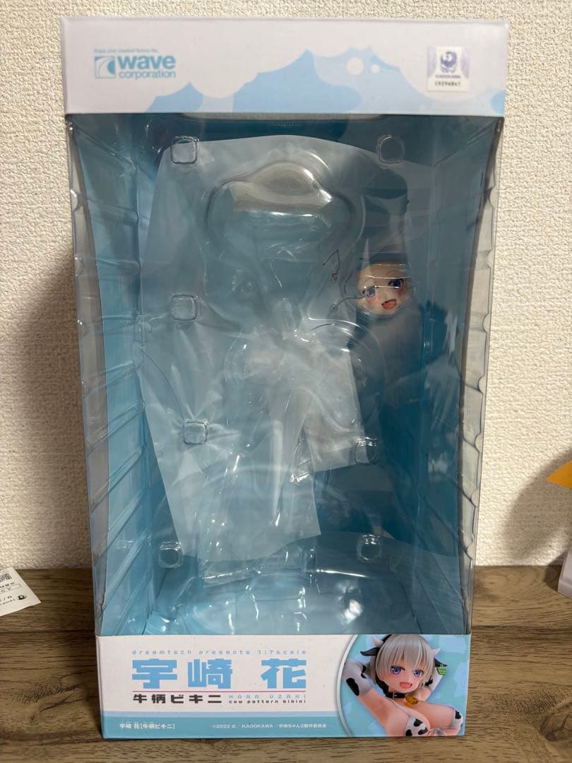 宇崎花【牛柄ビキニ】フィギュア開封済み