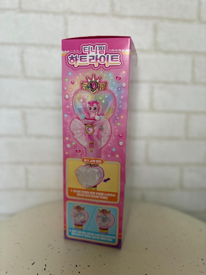 韓国限定】シーズン6 プリンセス キャッチティニピン ハートライト