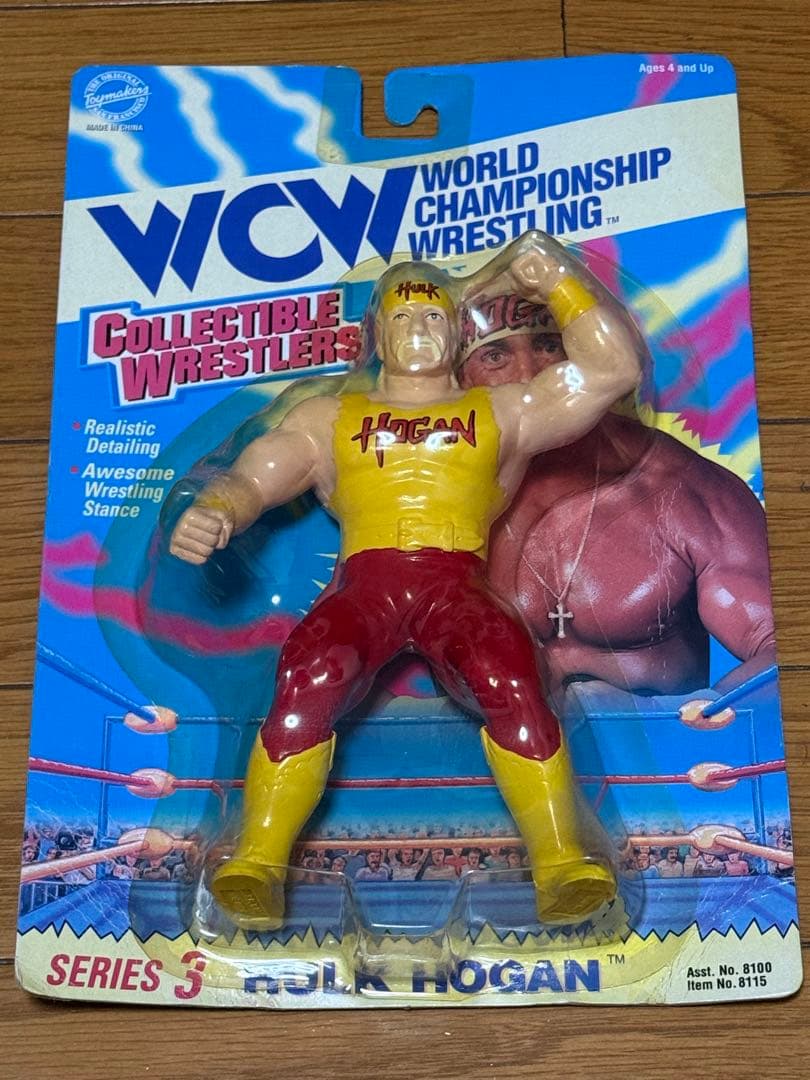 WCW ハルクホーガン フィギュア アメリカToymakers社 1994年製 - メルカリ