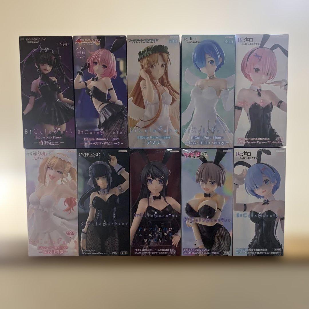 アニメ美少女フィギュア10体セットまとめ売り