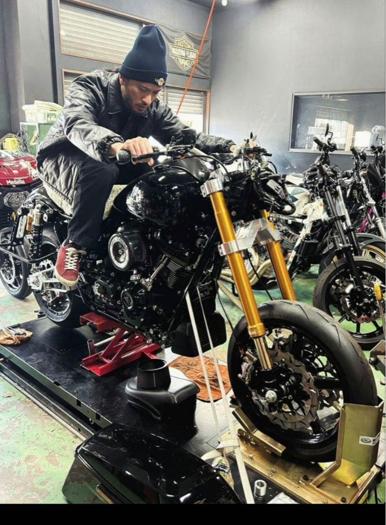 長瀬智也着用 チャレンジャーレザーキルティングジャケット - メルカリ