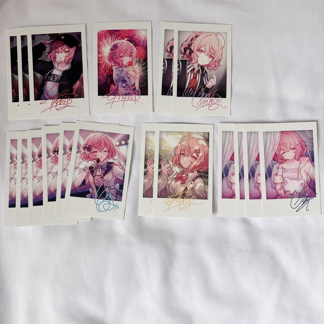 nqrse なるせ チェキ サイン　コンプリートセット