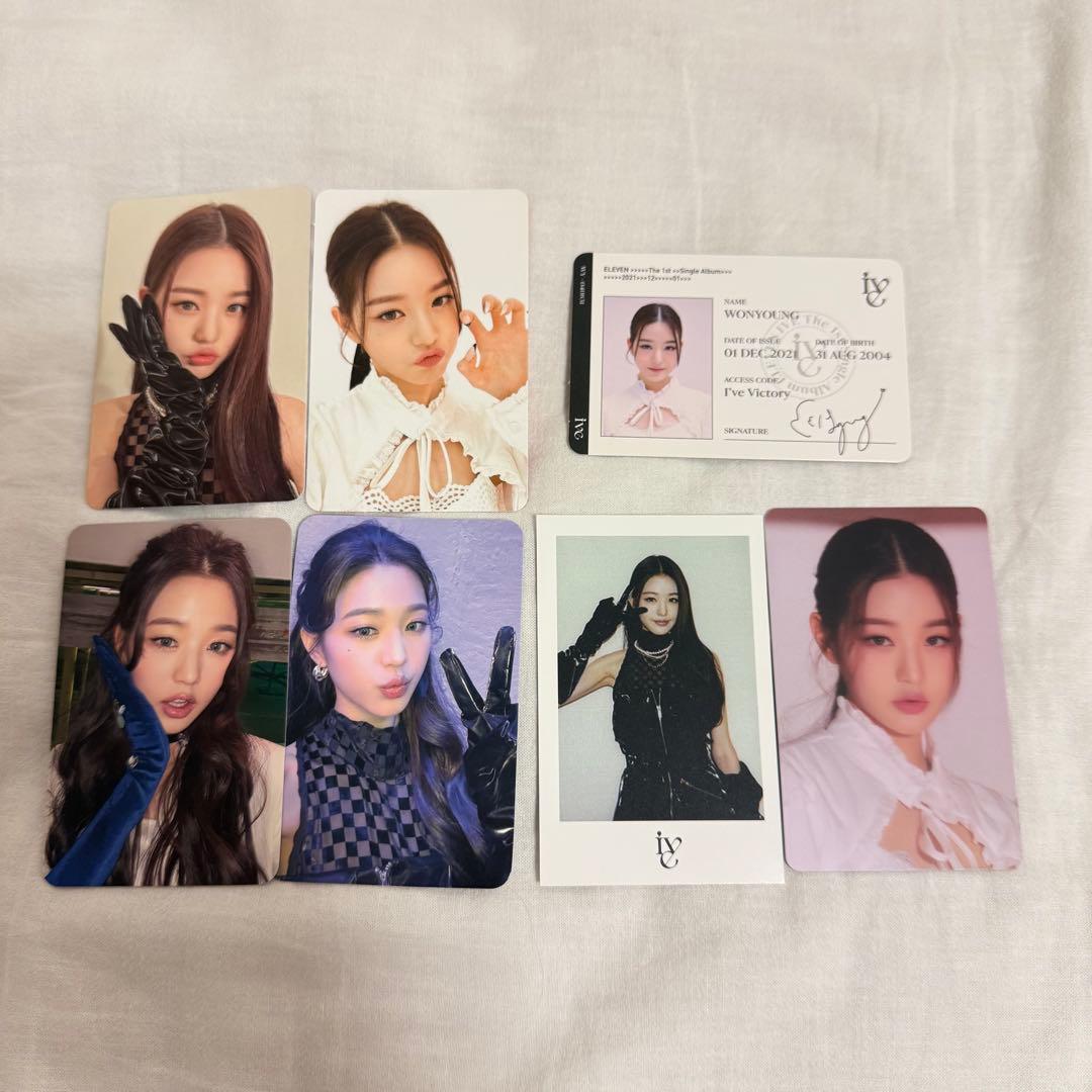 ive eleven ウォニョン トレカ コンプ ラキドロ