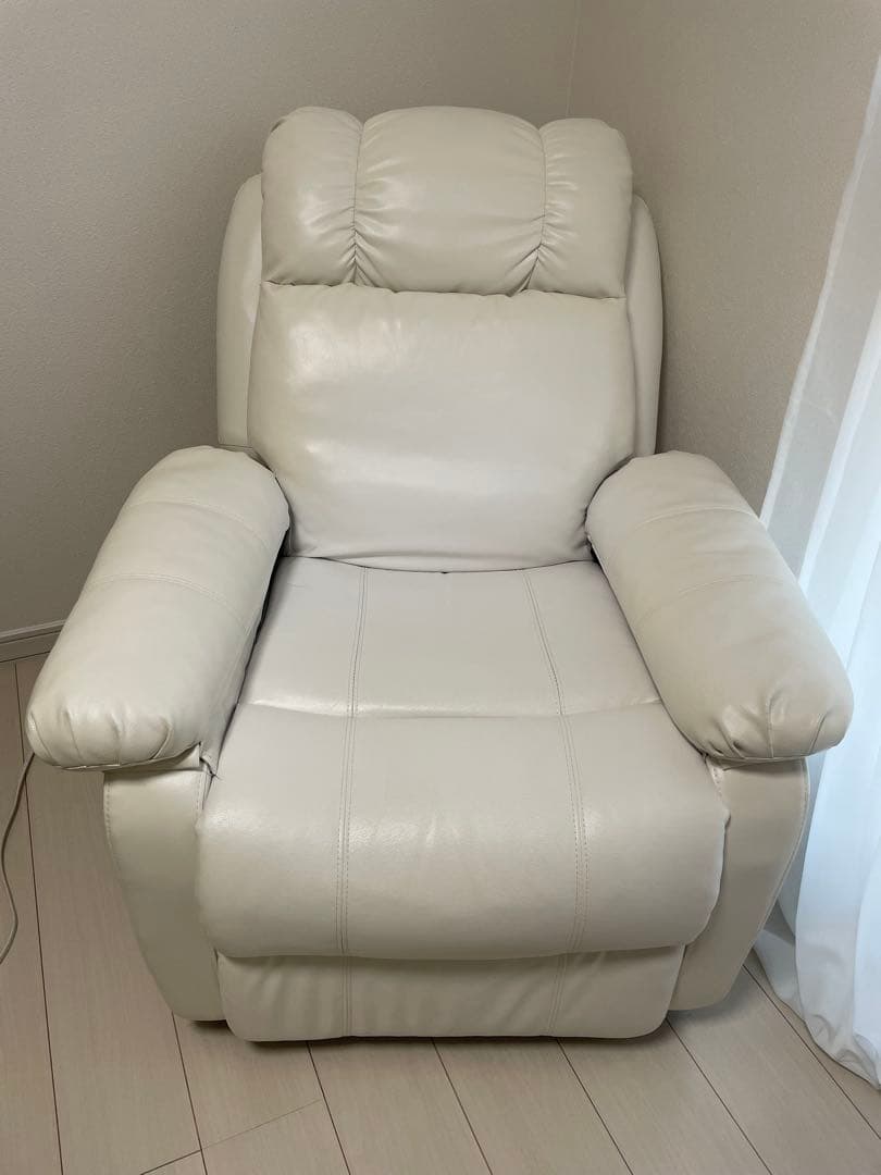 手動ラウンジチェア SHIFFON Jr-S （シフォンジュニア エス）ホワイト