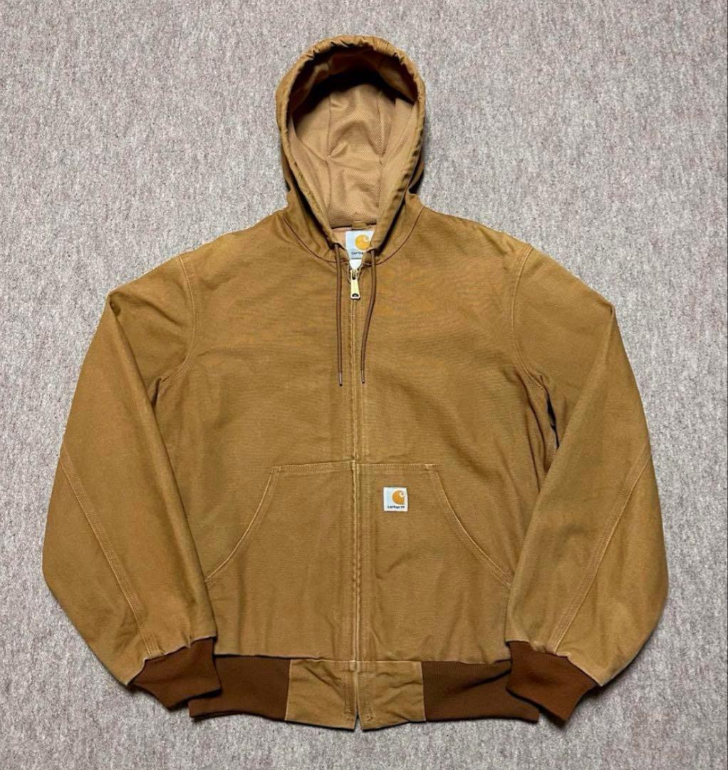 Carhartt デトロイトジャケット　フード付き