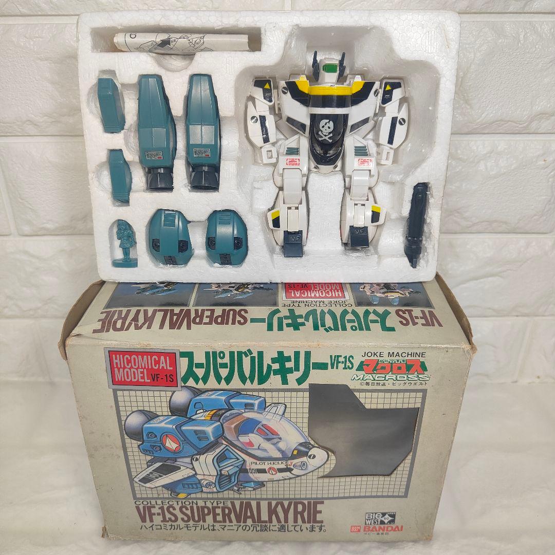 超時空要塞マクロス スーパーバルキリー ハイコミカルモデル VF-1S 1/100 超時空要塞マクロス VF-1S/A スーパーバルキリー[ファイター