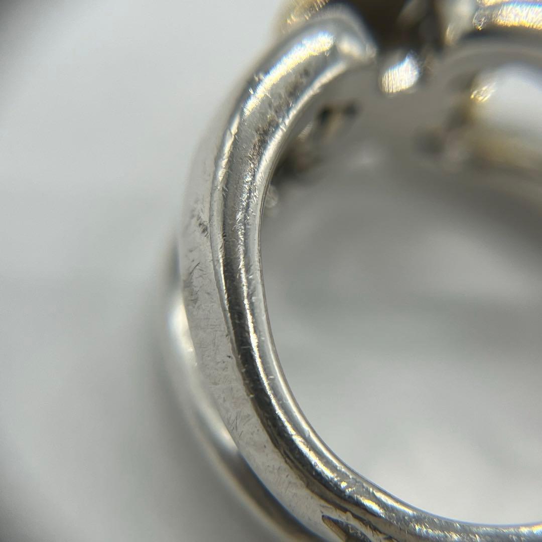 エルメス HERMES ヒストリーリング 表記サイズ53 SV YG コンビ - メルカリ