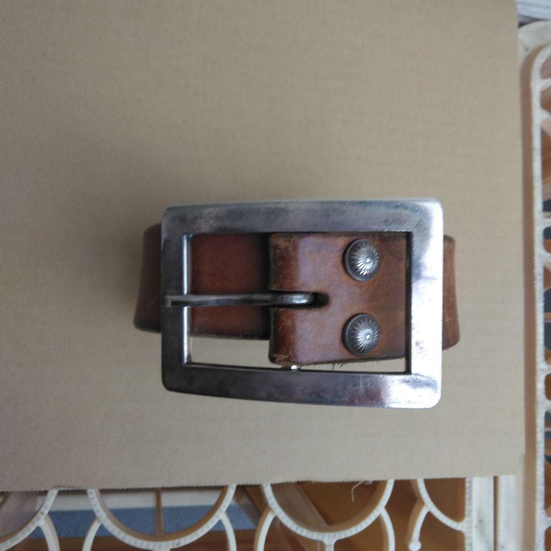 BIG TWIN ビッグツイン シルバーバックルビンテージベルト ハーレー