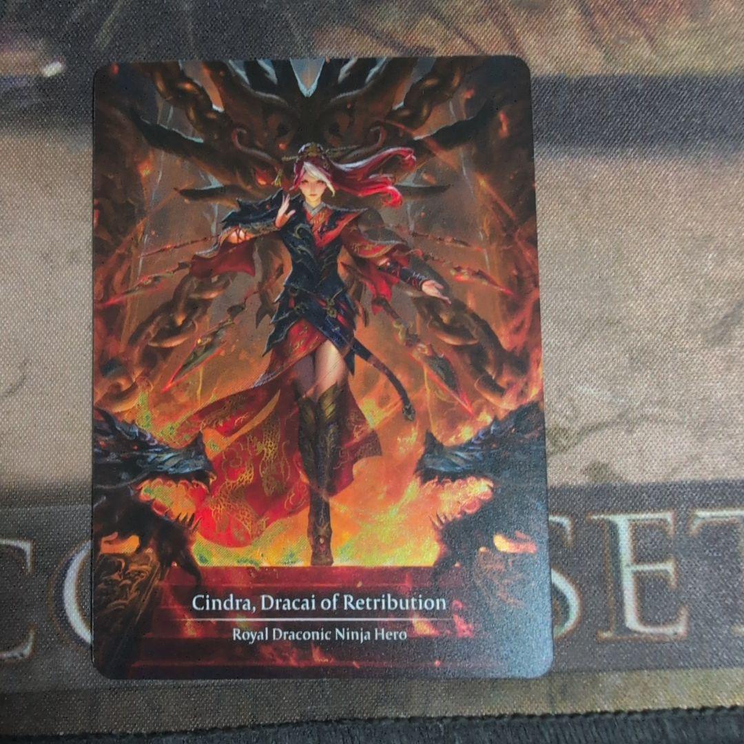 FaB　報復のドラカイ、シンドラ 　Marvel ColdFoil Cindra