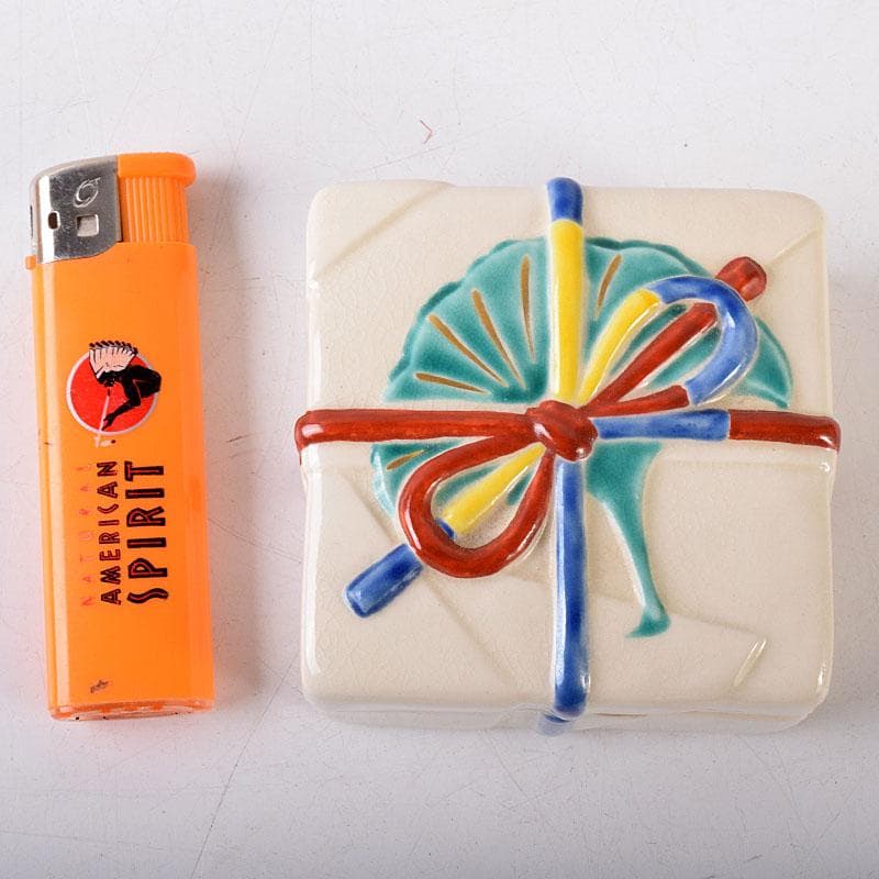 joshie様専用 京焼 平安桐鳳造 仁清写玄猪包香合 共布共箱 V R8150