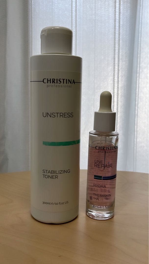 CHRISTINAアンストレススタビライジングトナー&テラスキン【セットです】