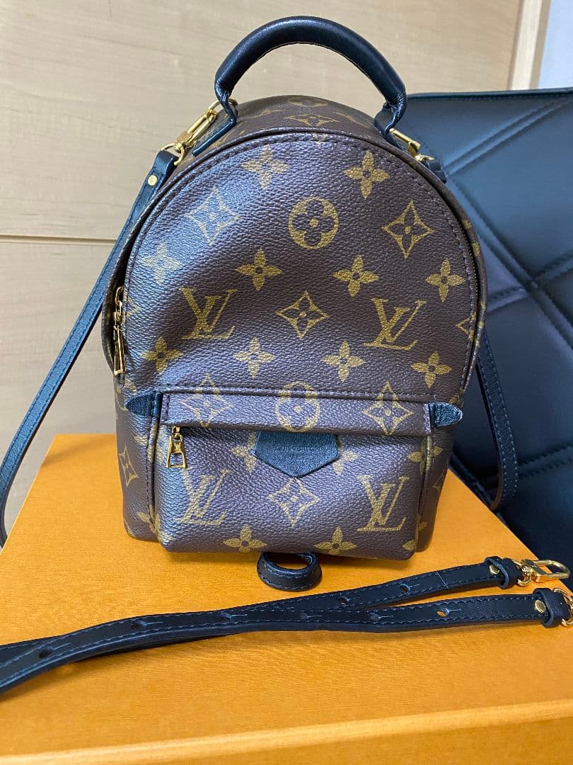 超美品 Louis Vuitton モノグラム リュック ミニバックパック LOUIS VUITTON ルイヴィトン ミニ・モンスリ モノグラム リュック