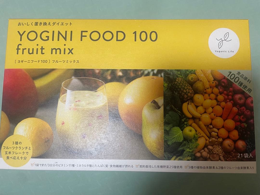 ヨギニーフード YOGINI FOOD 100 fruit mix 21袋入り