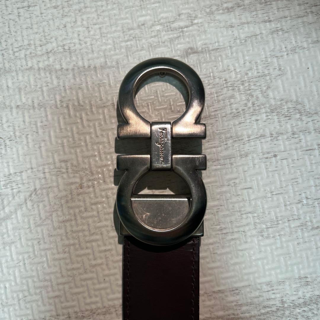 やぶ様専用】フェラガモ Ferragamo ベルト ブラウン