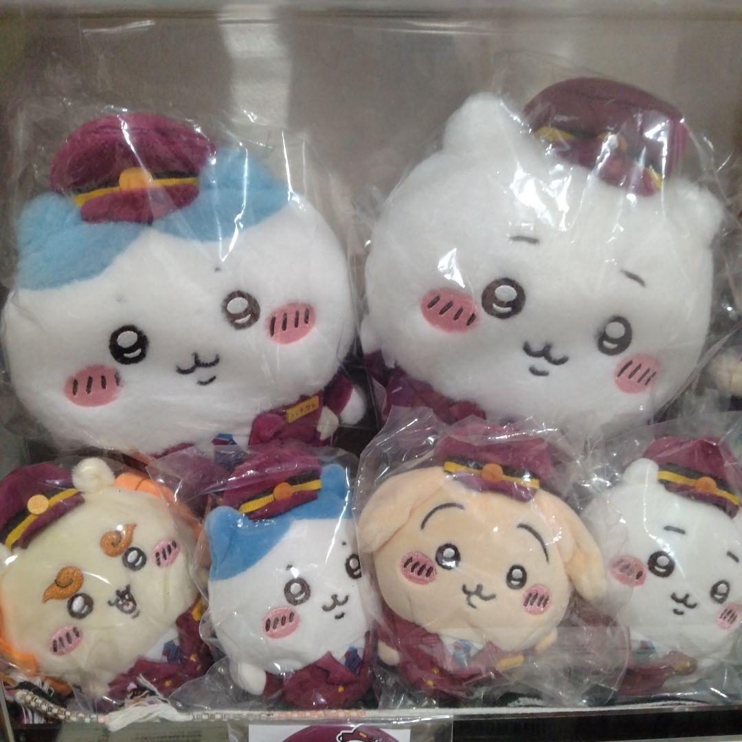 ちいかわ 阪急電車な ほわほわぬいぐるみS・マスコット 9点セット