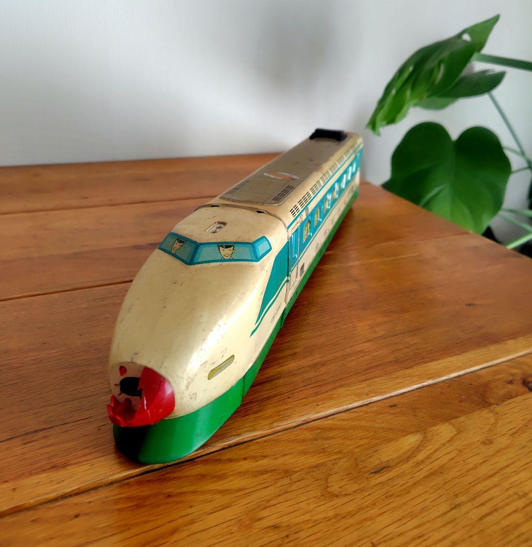 ヴィンテージ イチコー ブリキ 新幹線 100系『222-2002』JR レトロ