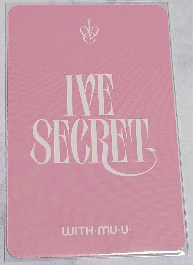 IVE SECRET withmuu 特典 トレカ ユジン - メルカリ