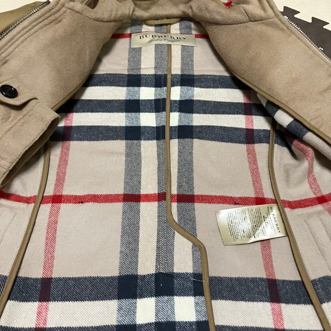 Burberry ダッフルコート 裏地ギガチェック M バーバリー レディース