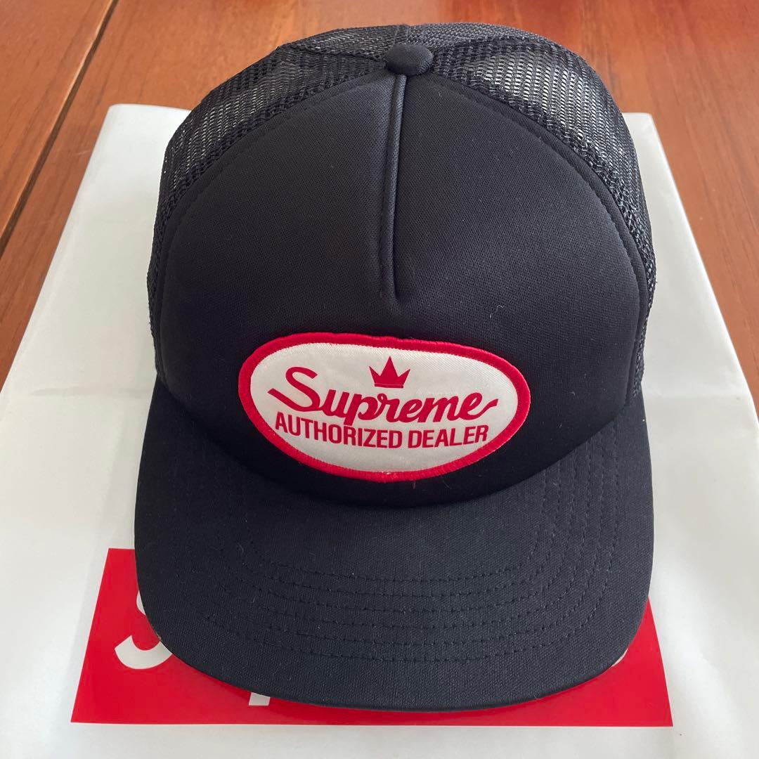 Supreme AUTHORIZED DEALER キャップ