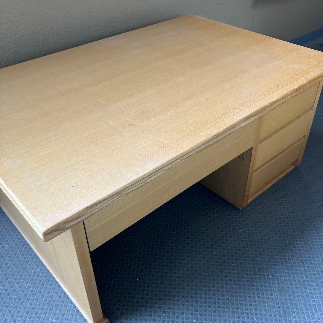 木製　文机　座卓　学習机　一人用　和室　家具　引き出し　子ども用家具