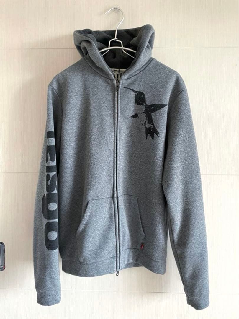 FREE CITY フリーシティ ジップアップパーカー サイズ1 FREECITY フリーシティ ジップ パーカー キムタク着同型 L グリーン