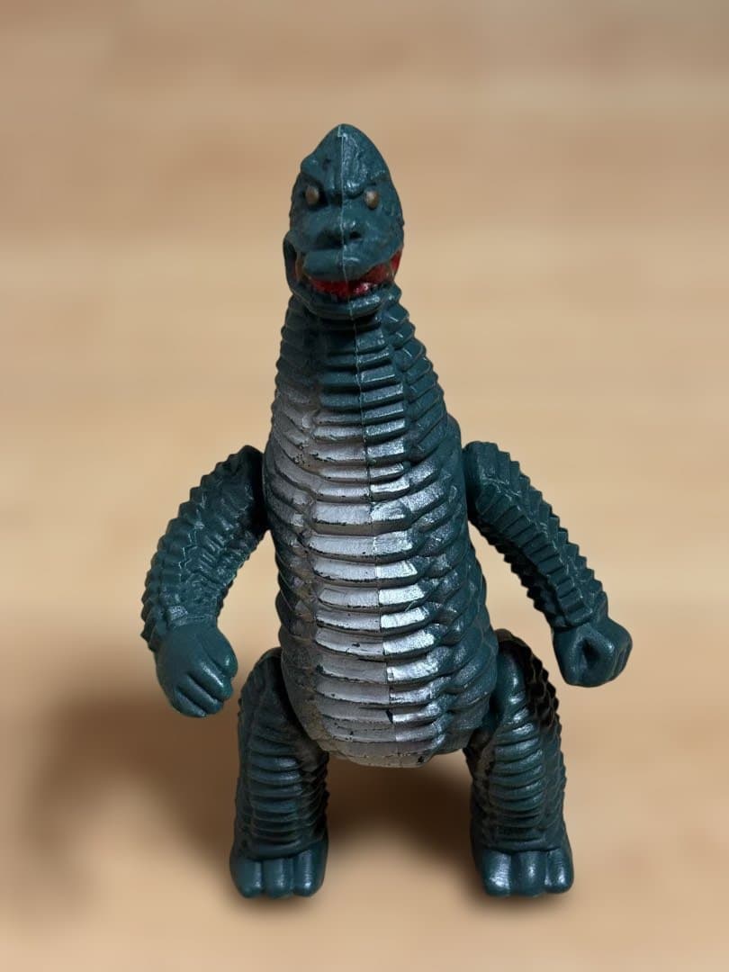 無版権　レッドキング風　ウルトラマン怪獣　マルサン　ブルマァク　当時物 Yahoo!オークション -「マルサン レッドキング」の落札相場・落札価格